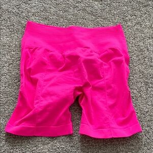 Amazon Hot Pink Women's Bike Shorts